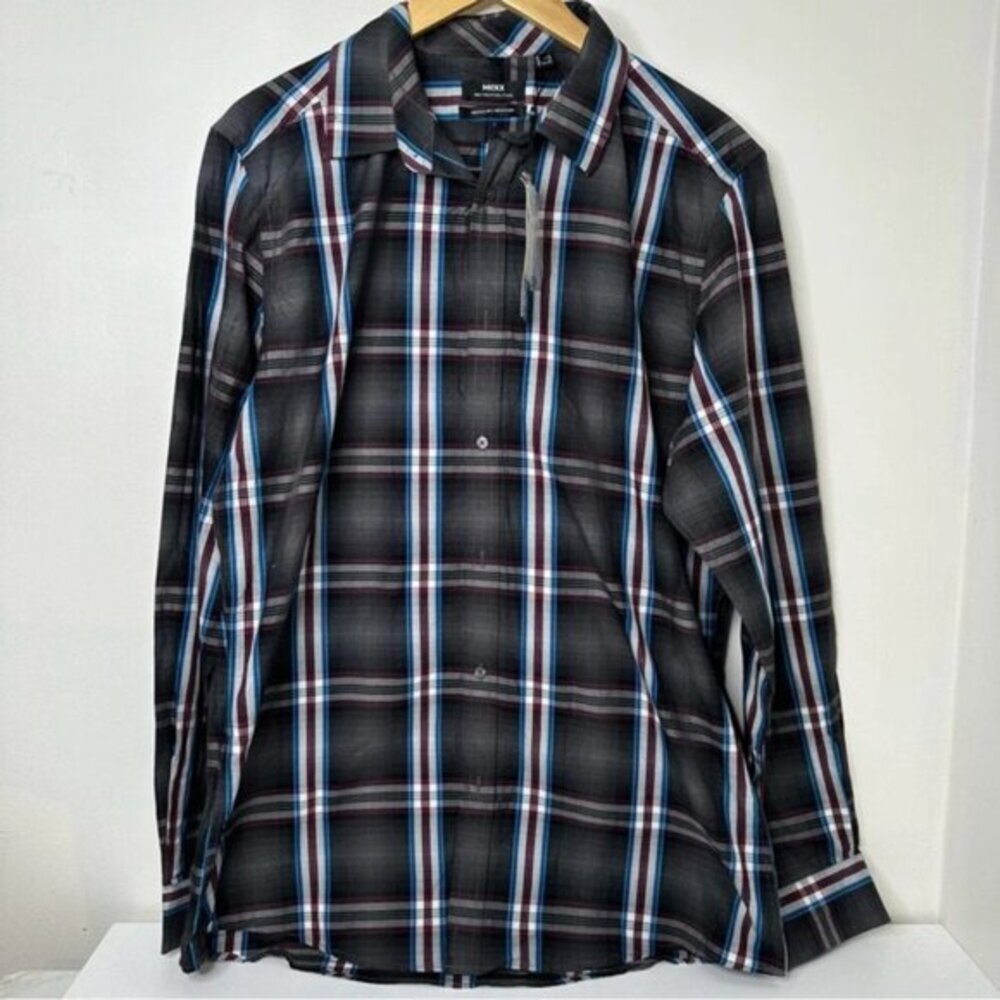 NWT Mexx  Plaid Button Down shirt